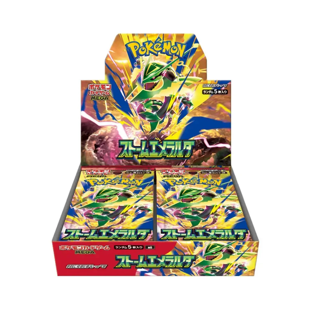 Display Pokémon – Méga-Évolution : Storm Emerald M6 (JPN) King Shogun