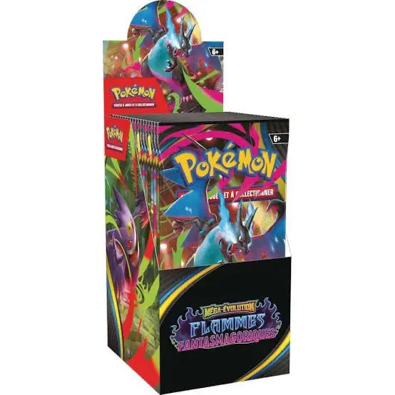 Display 18 boosters Cartes Pokémon ME02 Flammes Fantasmagoriques King Shogun