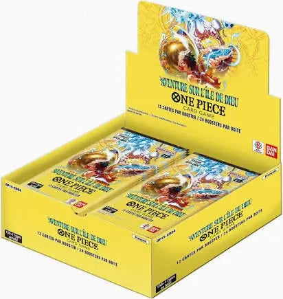 JEU DE CARTES ONE PIECE - DISPLAY OP15-EB04 - AVENTURE SUR L'ÎLE DE DIEU (SCELLÉ) King Shogun