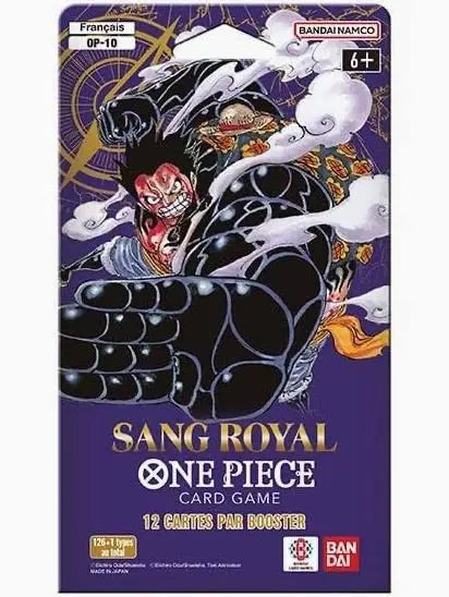 BLISTER BOOSTER OP10 ONE PIECE - VERSION FRANÇAISE King Shogun