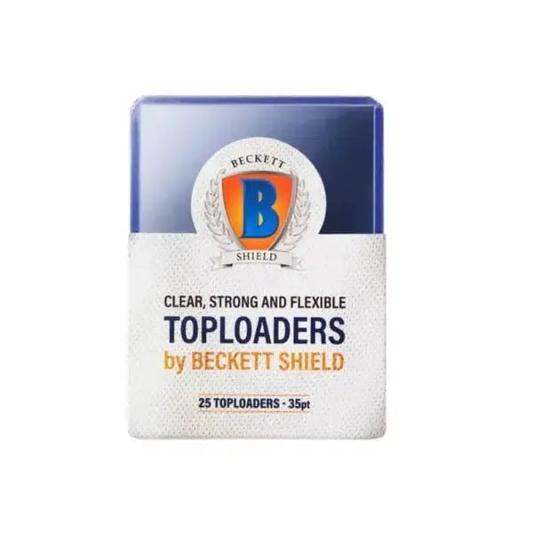 Beckett Shield - 25 Toploaders 35pt